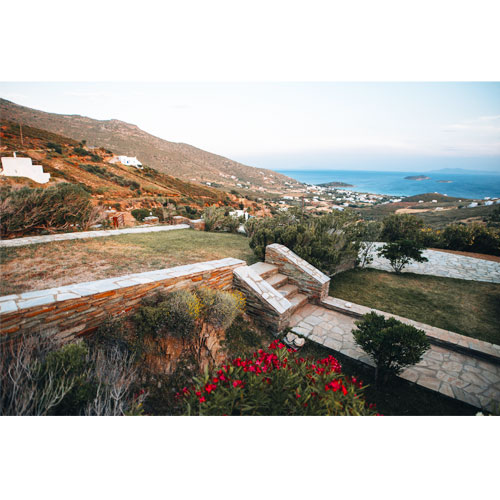 Villa Vlichada Gavrio port Andros